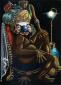 Anthony Gerald Binns, Ambrosius Haroun-al-Raschid Relaxing (Ambrosius Haroun-al-Raschid si rilassa) (2009), olio su tela, cm 50x70