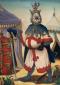 Anthony Gerald Binns, Ambrosius come Riccardo Cuor di Leone (Ambrosius as Richard I Coeur-de-Lion) (1993), olio su tela, cm 50x70
