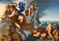 Anthony Gerald Binns, Aurora Cephalus (After the Cartoon by Agostino Carracci in the National Gallery, London) (2000), olio su tela, cm 100x70