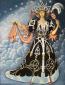 Anthony Gerald Binns, It's Not the Queen of the Night! Costume di ...(2010-11), olio su tela, cm 60x80