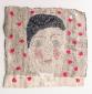 Francesca Nicchi, Donna potere tessile (2015), fiber art, cm 40x40 b