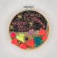 Francesca Nicchi, La notte e i miracoli (2020), fiber art, diametro cm 14