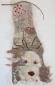 Francesca Nicchi, La que sabe (2014), fiber art, cm 58x125x2