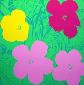 Andy Warhol (after), Flowers, serigrafia a colori edita da Sunday B. Morning, cm 91,5x91,5 e