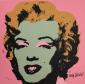 Andy Warhol (after), Marilyn Monroe, litografia a colori, numerata a matita (ed. 2400 es.), firmata in lastra, cm 60x60 d