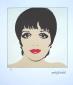 Andy Warhol (after), Portraits. Liza Minnelli, litografia a colori, numerata a matita (ed. 2400 es.), cm 40x50 b