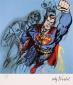 Andy Warhol (after), Superman, litografia a colori, numerata a matita (ed. 5000 es.), cm 36x43