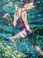 Francine Clerc, Symbiose (2014), tecnica mista su tela, cm 89x116