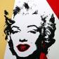 Andy Warhol (after), Golden Marilyn, serigrafia a colori, ed. limitata a 50 esemplari, Sunday B. Morning, cm 91,5x91,5, n. 03