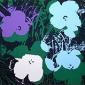 Andy Warhol (after), Flowers, serigrafia a colori edita da Sunday B. Morning, cm 91,5x91,5 a