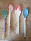 14. Mestoli in ceramica ad ingobbio - 13 euro