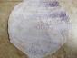35. Piatto con riflessi beige e viola con cristallina, a secondo fuoco, diametro cm 27 - 40 euro