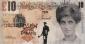 Banksy (after), Di Face Tenner (2004), cm 14,3x7,6 g