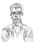 Alberto Giacometti, Portrait of a man (1961), litografia originale, mm 280x380, euro 250
