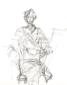 Alberto Giacometti, Seated figure (1961), litografia originale, mm 280x380, euro 250