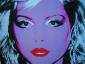Andy Warhol (after), Debbie Harry. Blondie. Variante 19 di 30, stampa a colori su carta lucida, tiratura limitata (1000 es.), cm 20x20. Rif. Art 18 Basel 1987