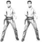 Andy Warhol (after), Double Elvis, serigrafia a colori edita da Sunday B. Morning, cm 92x91,5. Tiratura limitata (ed. 3500 es.)