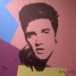 Andy Warhol (after), Elvis Presley (1962), litografia a colori, tiratura limitata (ed. 500 es.), numerata a matita, firmata in lastra, timbro a secco CMOA, cm 50x50 b