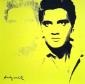 Andy Warhol (after), Elvis Presley (1962), litografia a colori, tiratura limitata (ed. 500 es.), numerata a matita, firmata in lastra, timbro a secco CMOA, cm 50x50 d