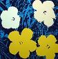 Andy Warhol (after), Flowers, serigrafia a colori edita da Sunday B. Morning, cm 91,5x91,5 i