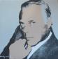 Andy Warhol (after), Giorgio Armani (1981 ca.), litografia a colori, tiratura limitata (ed. 2400 es.), numerata a matita, firmata in lastra, cm 60x60