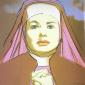 Andy Warhol (after), Ingrid Bergman. The Nun, variante 04 di 15, stampa a colori su carta lucida, cm 20,2x20,2