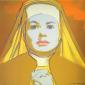 Andy Warhol (after), Ingrid Bergman. The Nun, variante 10 di 15, stampa a colori su carta lucida, cm 20,2x20,2