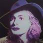 Andy Warhol (after), Ingrid Bergman. With Hat (1983), litografia a colori, tiratura limitata (ed. 500 es.), numerata a matita, firmata in lastra, timbro a secco CMOA, cm 50x50 a