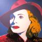 Andy Warhol (after), Ingrid Bergman. With Hat (1983), litografia a colori, tiratura limitata (ed. 500 es.), numerata a matita, firmata in lastra, timbro a secco CMOA, cm 50x50 b