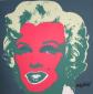 Andy Warhol (after), Marilyn Monroe, litografia a colori, numerata a matita (ed. 2400 es.), firmata in lastra, cm 60x60 a