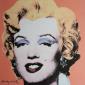 Andy Warhol (after), Marilyn Monroe litografia a colori, tiratura limitata (ed. 500 es.), numerata a matita, firmata in lastra, timbro a secco CMOA, cm 50x50 b