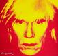 Andy Warhol (after), Self-Portrait (1986), litografia a colori, tiratura limitata (ed. 500 es.), numerata a matita, firmata in lastra, timbro a secco CMOA, cm 50x50 b