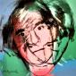 Andy Warhol (after), Self-Portrait (ca. 1977), litografia a colori, tiratura limitata (ed. 500 es.), numerata a matita, firmata in lastra, timbro a secco CMOA, cm 50x50