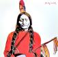 Andy Warhol (after), Sitting Bull (1986), litografia a colori, tiratura limitata (ed. 500 es.), numerata a matita, firmata in lastra, timbro a secco CMOA, cm 50x50