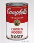 Andy Warhol (after), Soup. Chicken Noodle, litografia a colori, tiratura limitata (ed. 3000 es.), numerata a matita, firmata in lastra, cm 40x50, timbro CMOA sul retro