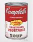 Andy Warhol (after), SouII. Vegetarian Vegetable (The Alphabet Soup), litografia a colori, tiratura limitata (ed. 3000 es.), numerata a matita, firmata in lastra, cm 40x50