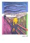 Andy Warhol (after), The Scream (After Munch) (1984), litografia a colori, tiratura limitata (ed. 125 es.), numerata a matita, firmata in lastra, cm 35x50
