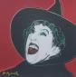 Andy Warhol (after), The Witch (1981), litografia a colori, tiratura limitata (ed. 500 es.), numerata a matita, firmata in lastra, timbro a secco CMOA, cm 50x50