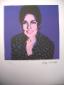 Portraits. Frances Lewis, litografia a colori, numerata a matita (ed. 2400 es.), cm 40x50