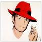Portraits. Truman Capote, litografia a colori, tiratura limitata (ed. 2400 es.), cm 40x50