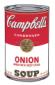 Soup. Onion, serigrafia a colori edita da Sunday B. Morning, cm 58,42x88,9