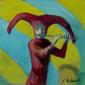 Il piccolo (2009), tecnica mista su cartoncino, cm 10x10