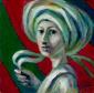 Sciogli il turbante (2009), tecnica mista su cartoncino, cm 10x10