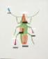 Paul Paiement, hybrids g-plinthocoelium nosehairtrimmeris (2004), tempera all'uovo su legno, cm 39x49,5