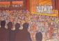 Standing ovation (2003), acrilico su tela, cm 70x50