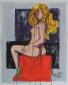 Nudity 1 (2007), tecnica mista su tela, cm 60x90