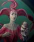 z Claudio Giulianelli, La signora delle marionette, olio su tela, cm 40x50