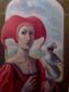 z Claudio Giulianelli, Zia Clotilde aveva un fidanzato, olio su tela, cm 30x40