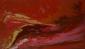 Gennaro Barci, The sunset (2008), blending su MDF, smalto lucido, cm 120x70
