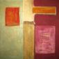 Cerchiamo di divertirci (2008), tecnica mista su tavola, cm 80x80